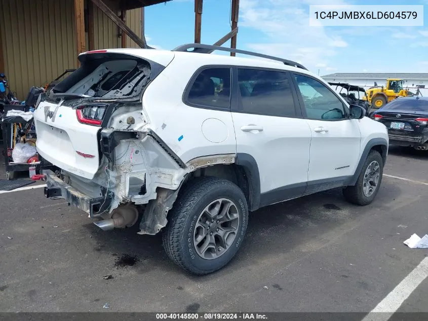 1C4PJMBX6LD604579 2020 Jeep Cherokee Trailhawk 4X4