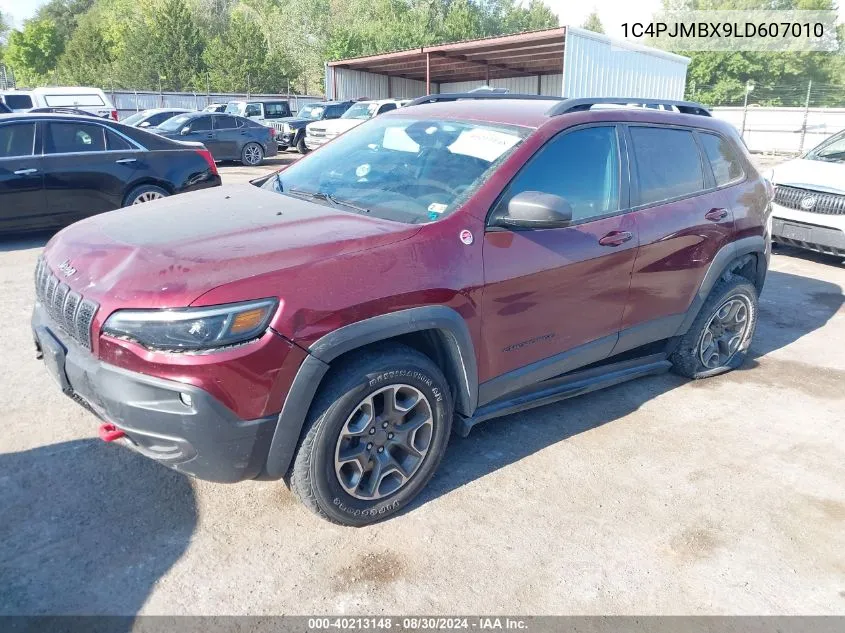 1C4PJMBX9LD607010 2020 Jeep Cherokee Trailhawk 4X4