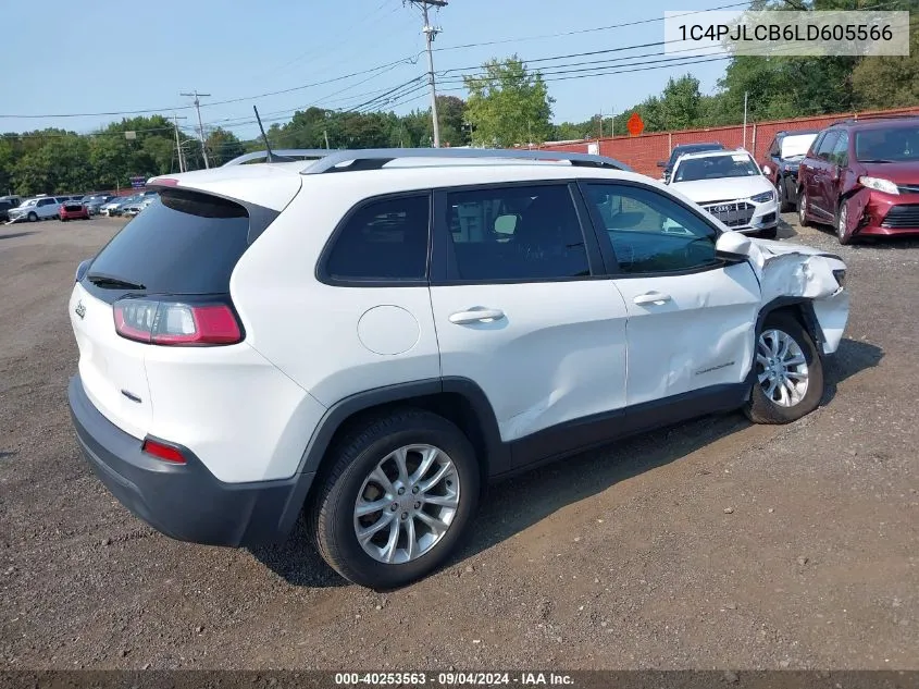 1C4PJLCB6LD605566 2020 Jeep Cherokee Latitude Fwd