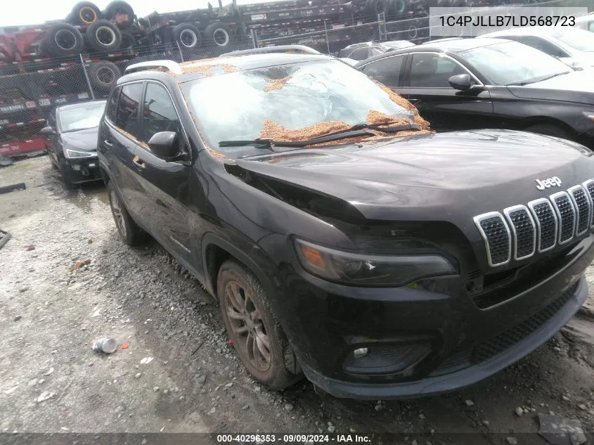 2020 Jeep Cherokee Latitude Plus Fwd VIN: 1C4PJLLB7LD568723 Lot: 40296353