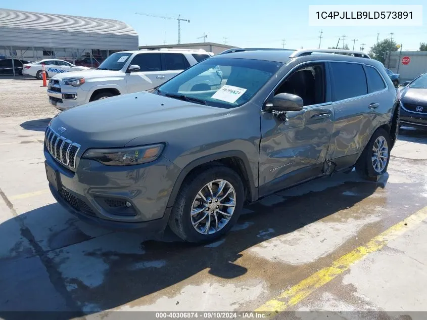 1C4PJLLB9LD573891 2020 Jeep Cherokee Latitude Plus