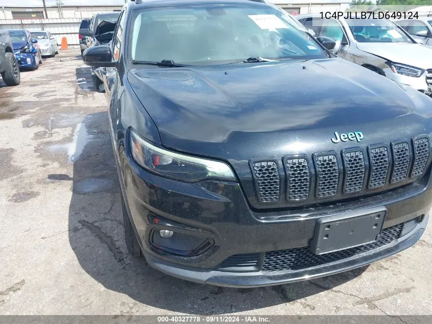 1C4PJLLB7LD649124 2020 Jeep Cherokee Altitude Fwd