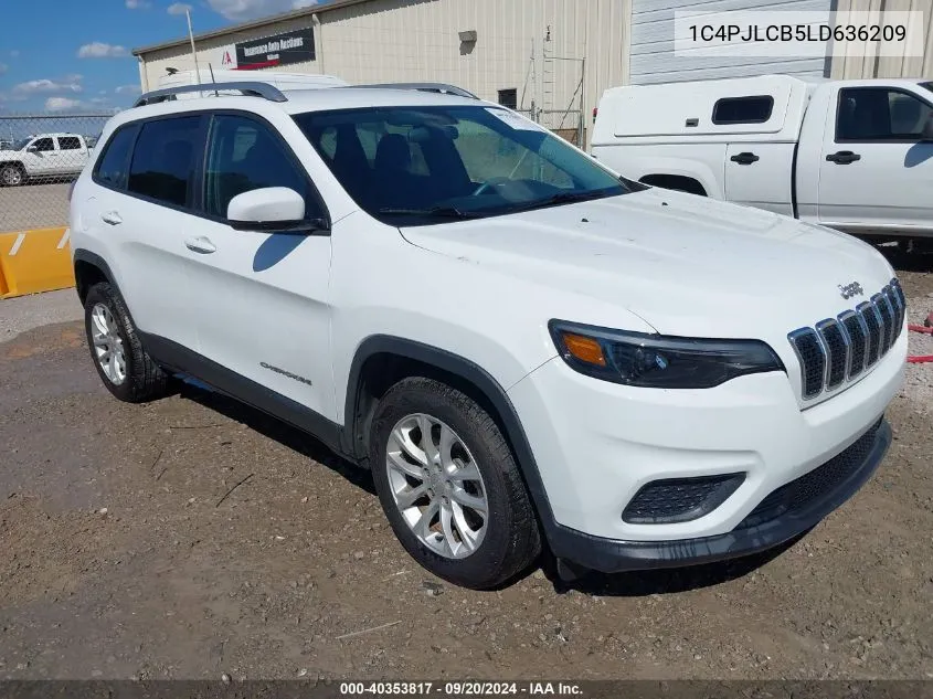 1C4PJLCB5LD636209 2020 Jeep Cherokee Latitude Fwd