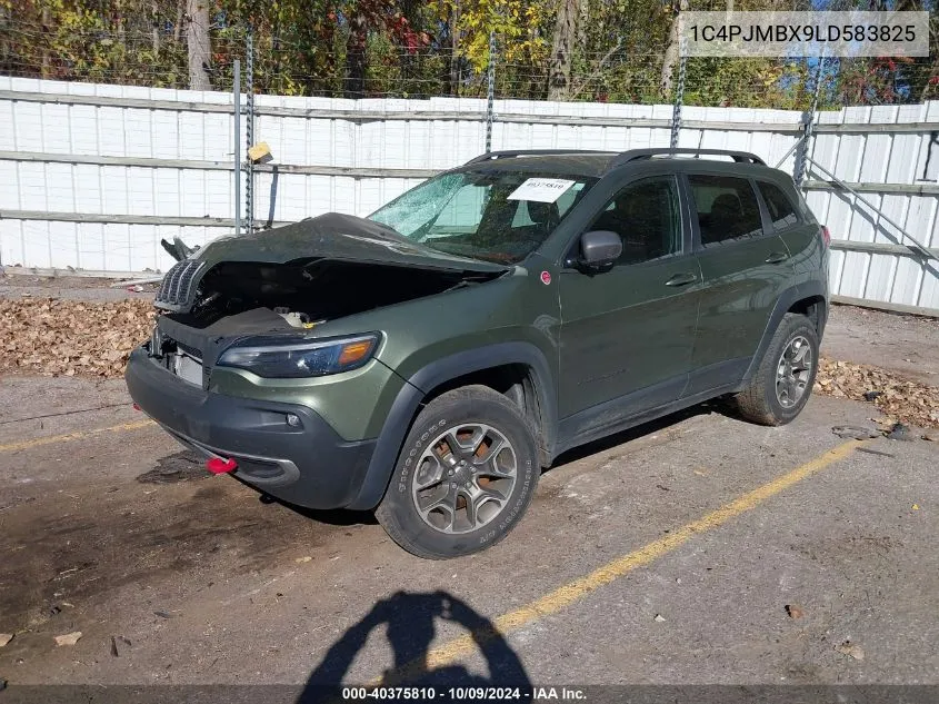 2020 Jeep Cherokee Trailhawk 4X4 VIN: 1C4PJMBX9LD583825 Lot: 40375810