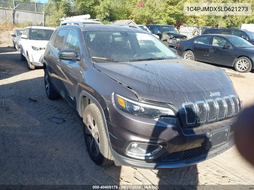 2020 Jeep Cherokee Limited VIN: 1C4PJMDX5LD621273 Lot: 40405178