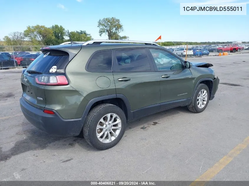 2020 Jeep Cherokee Latitude 4X4 VIN: 1C4PJMCB9LD555011 Lot: 40406821