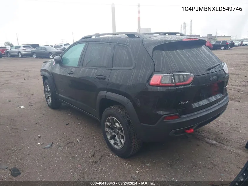 1C4PJMBNXLD549746 2020 Jeep Cherokee Trailhawk