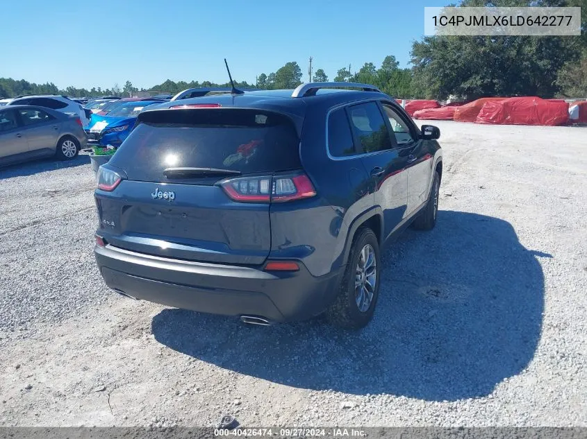 1C4PJMLX6LD642277 2020 Jeep Cherokee Latitude Lux 4X4