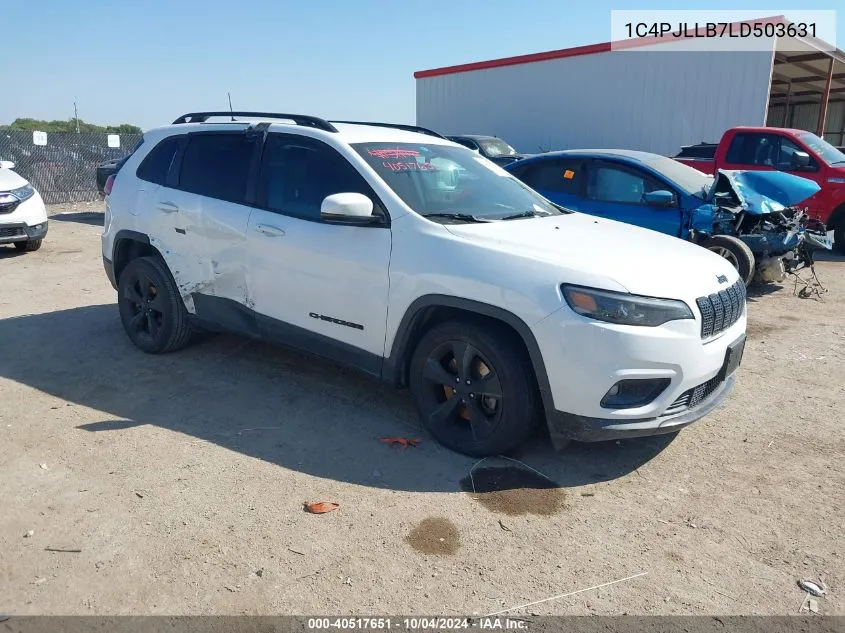 2020 Jeep Cherokee Altitude Fwd VIN: 1C4PJLLB7LD503631 Lot: 40517651