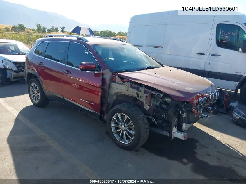 2020 Jeep Cherokee Latitude Plus VIN: 1C4PJLLB1LD530601 Lot: 40523917