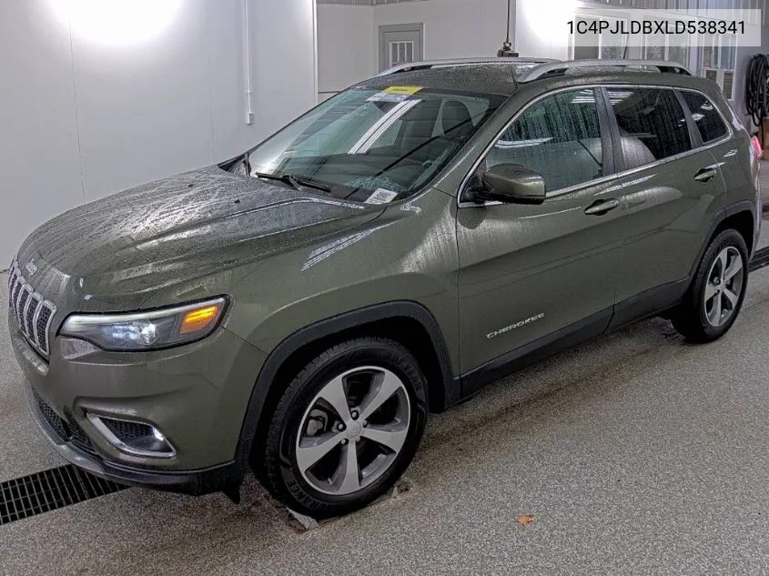 2020 Jeep Cherokee Limited VIN: 1C4PJLDBXLD538341 Lot: 40712082