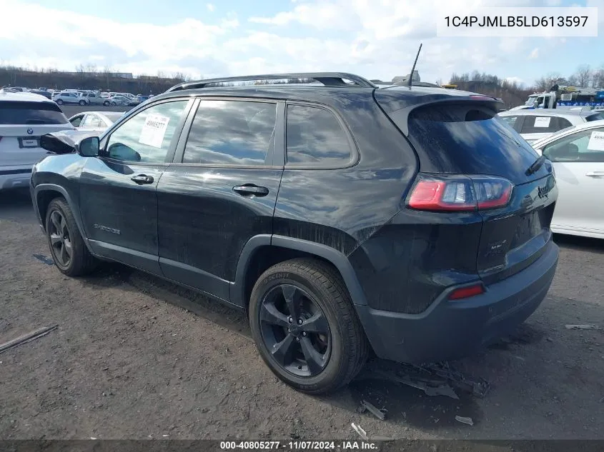 1C4PJMLB5LD613597 2020 Jeep Cherokee Altitude 4X4