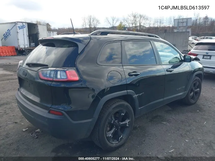 1C4PJMLB5LD613597 2020 Jeep Cherokee Altitude 4X4