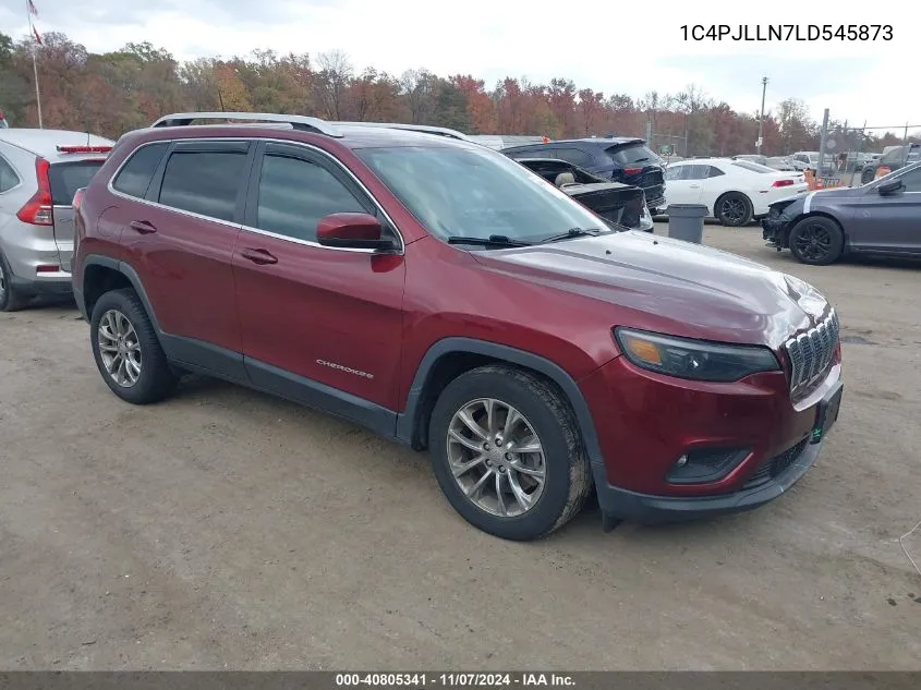 2020 Jeep Cherokee Latitude Plus Fwd VIN: 1C4PJLLN7LD545873 Lot: 40805341