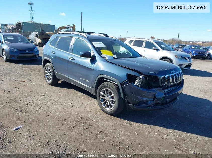 1C4PJMLB5LD576695 2020 Jeep Cherokee Latitude Plus 4X4