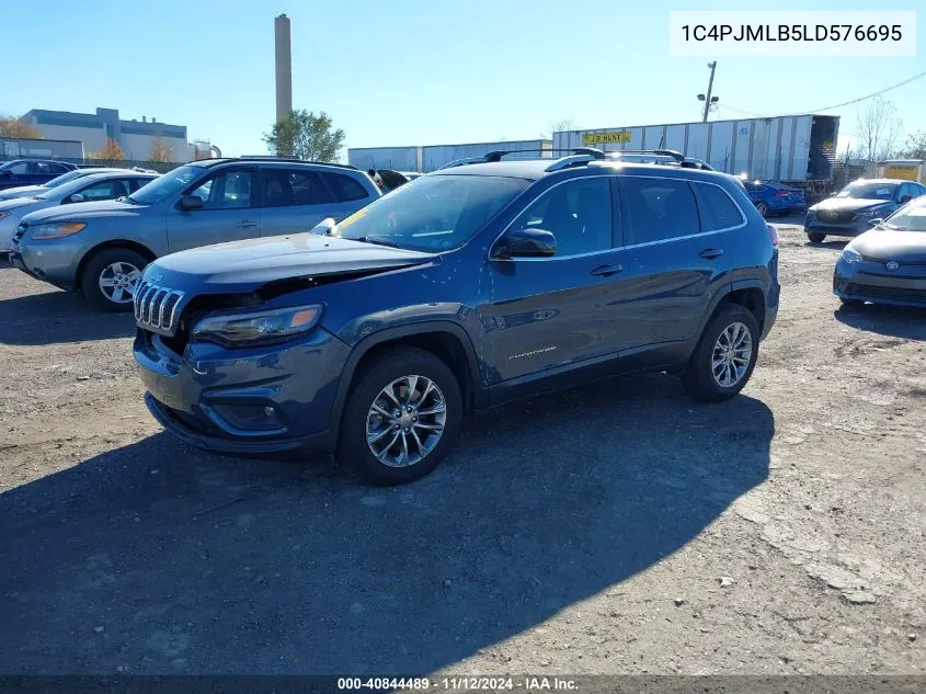 1C4PJMLB5LD576695 2020 Jeep Cherokee Latitude Plus 4X4