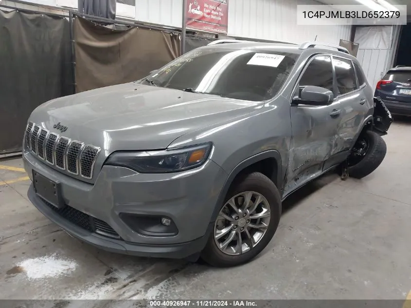 2020 Jeep Cherokee Latitude Plus 4X4 VIN: 1C4PJMLB3LD652379 Lot: 40926947