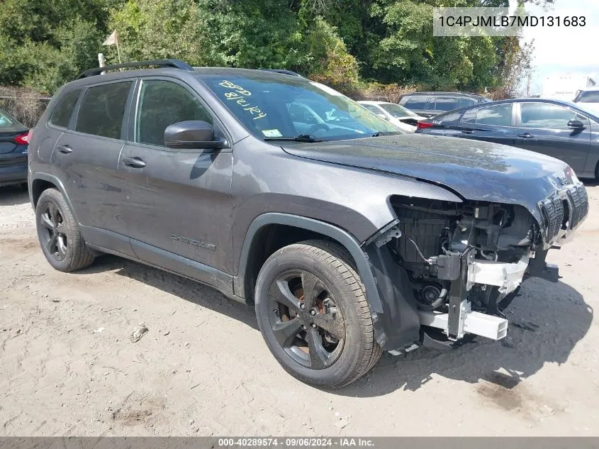 2021 Jeep Cherokee Altitude 4X4 VIN: 1C4PJMLB7MD131683 Lot: 40289574