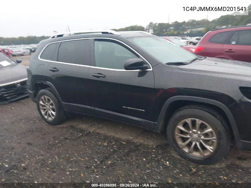 2021 Jeep Cherokee Latitude Lux VIN: 1C4PJMMX6MD201541 Lot: 40396895