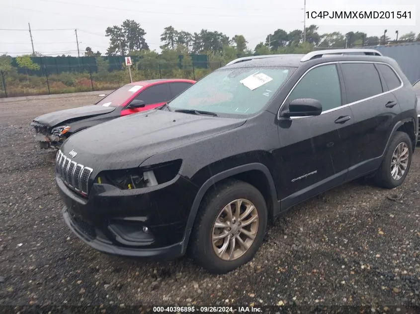 2021 Jeep Cherokee Latitude Lux VIN: 1C4PJMMX6MD201541 Lot: 40396895