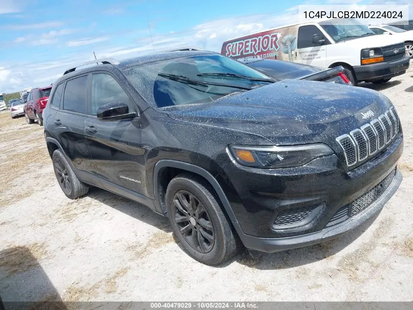 2021 Jeep Cherokee Latitude VIN: 1C4PJLCB2MD224024 Lot: 40479029