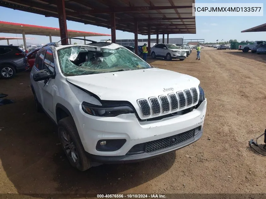 2021 Jeep Cherokee Latitude Lux 4X4 VIN: 1C4PJMMX4MD133577 Lot: 40576556