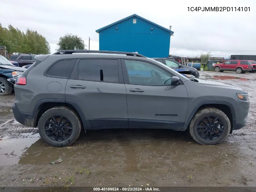 1C4PJMMB2PD114101 2023 Jeep Cherokee Altitude Lux 4X4