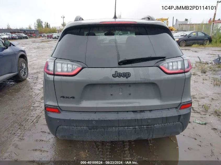 1C4PJMMB2PD114101 2023 Jeep Cherokee Altitude Lux 4X4