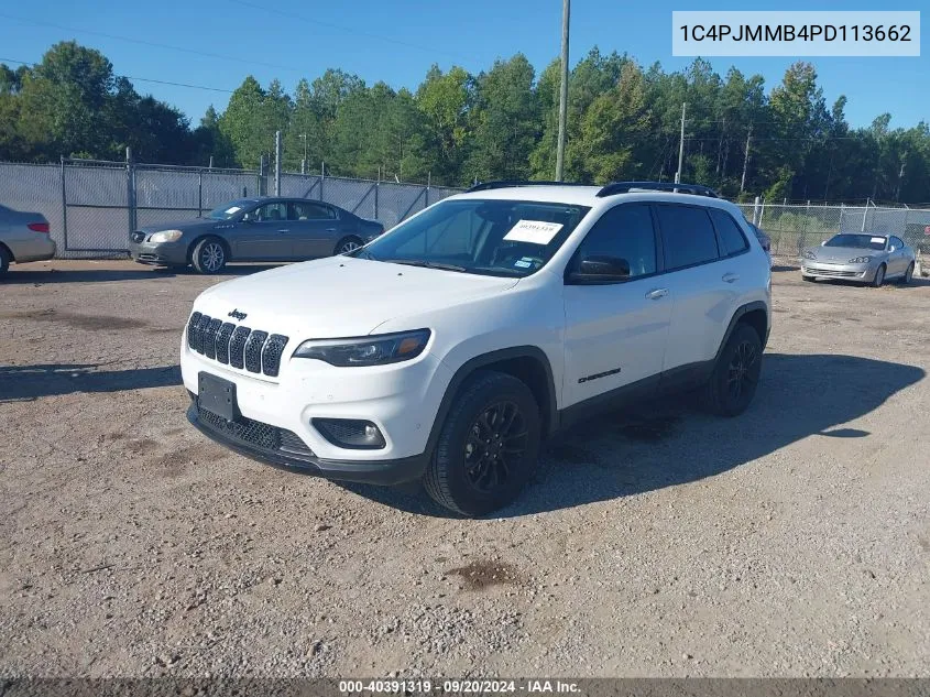 1C4PJMMB4PD113662 2023 Jeep Cherokee Altitude Lux 4X4