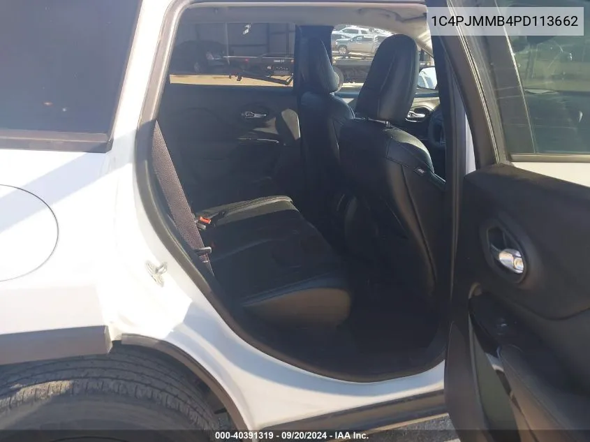 1C4PJMMB4PD113662 2023 Jeep Cherokee Altitude Lux 4X4