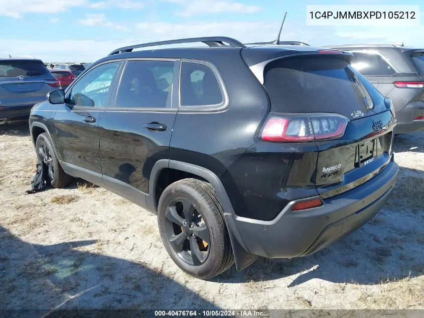 2023 Jeep Cherokee Altitude Lux VIN: 1C4PJMMBXPD105212 Lot: 40476764