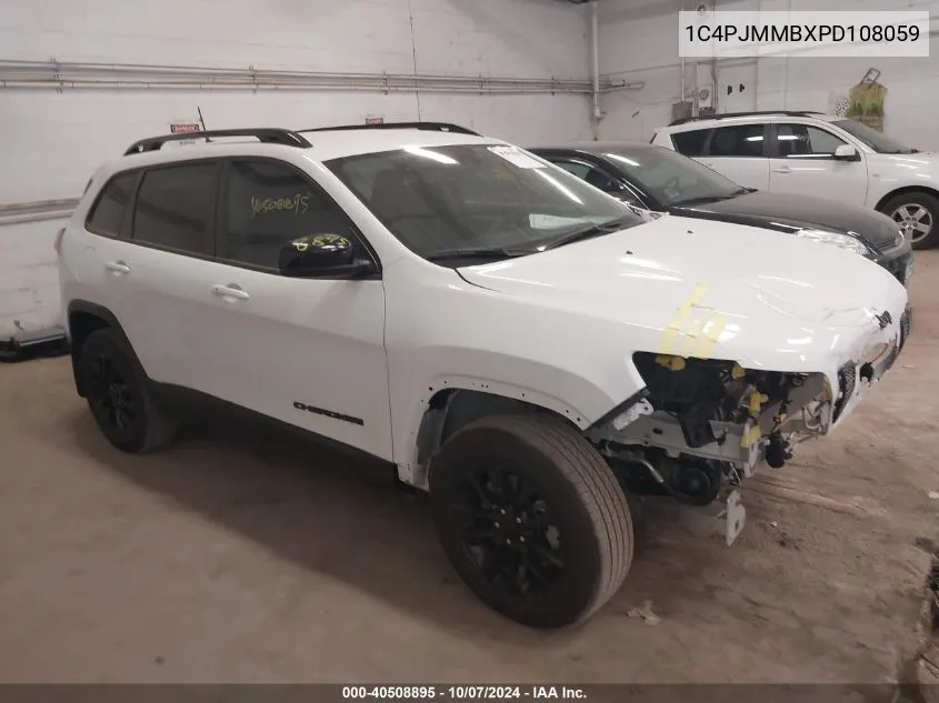 2023 Jeep Cherokee Altitude Lux VIN: 1C4PJMMBXPD108059 Lot: 40508895