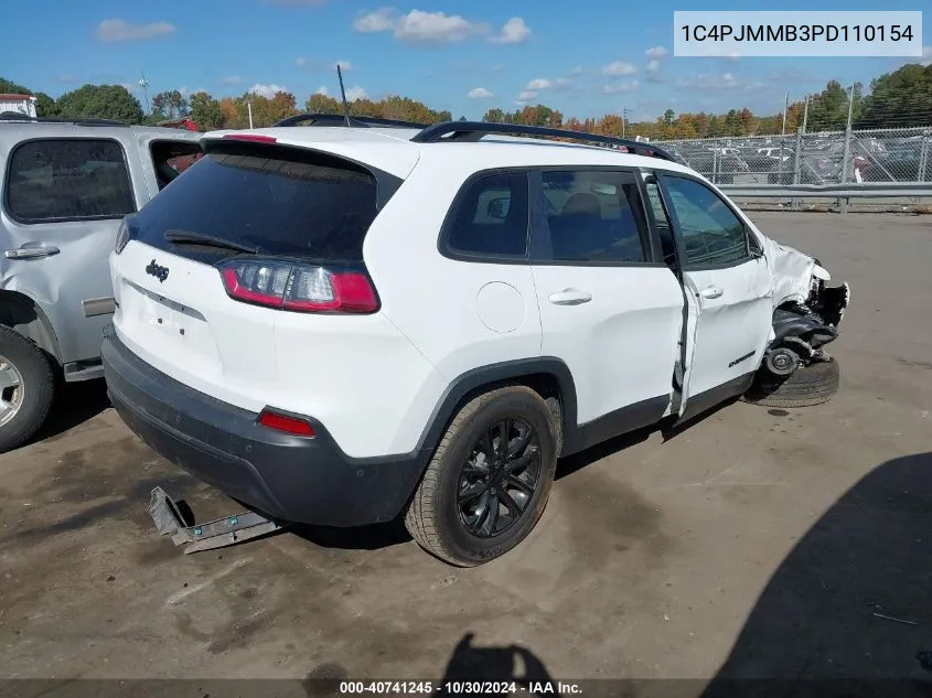 1C4PJMMB3PD110154 2023 Jeep Cherokee Altitude Lux 4X4