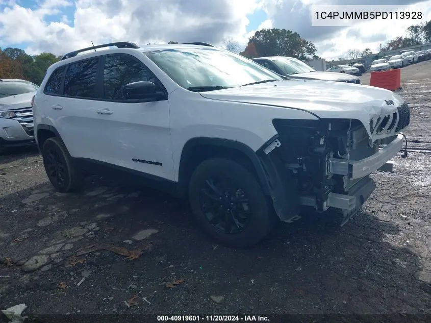 2023 Jeep Cherokee Altitude Lux 4X4 VIN: 1C4PJMMB5PD113928 Lot: 40919601