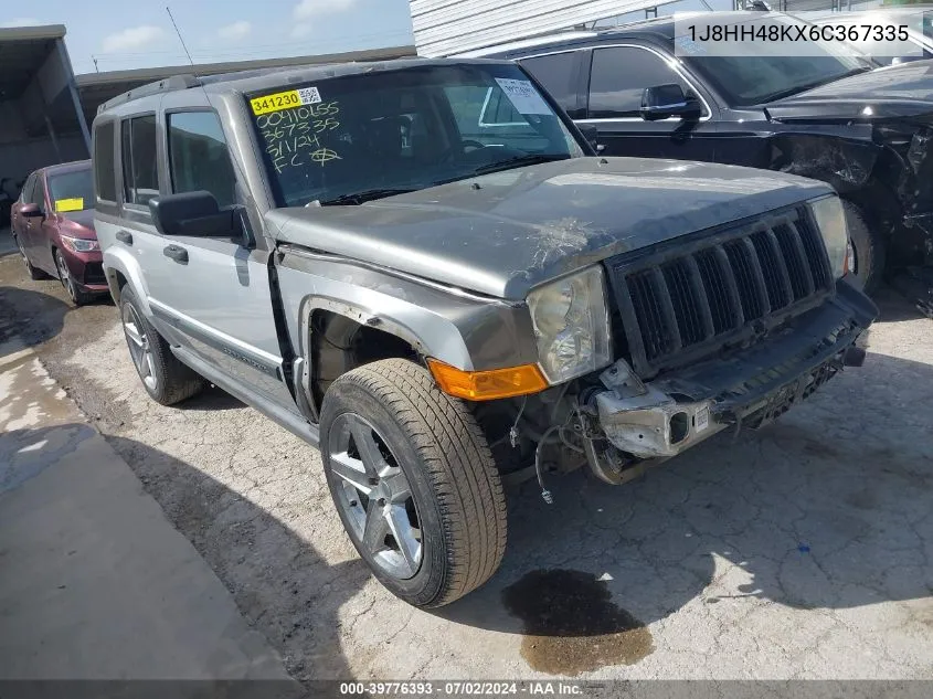 2006 Jeep Commander VIN: 1J8HH48KX6C367335 Lot: 39776393