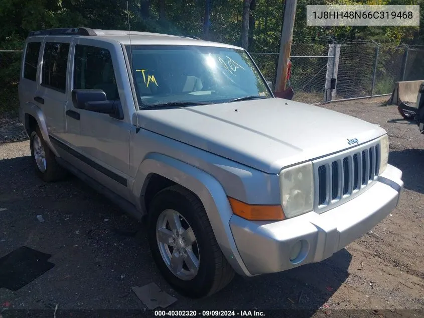 1J8HH48N66C319468 2006 Jeep Commander