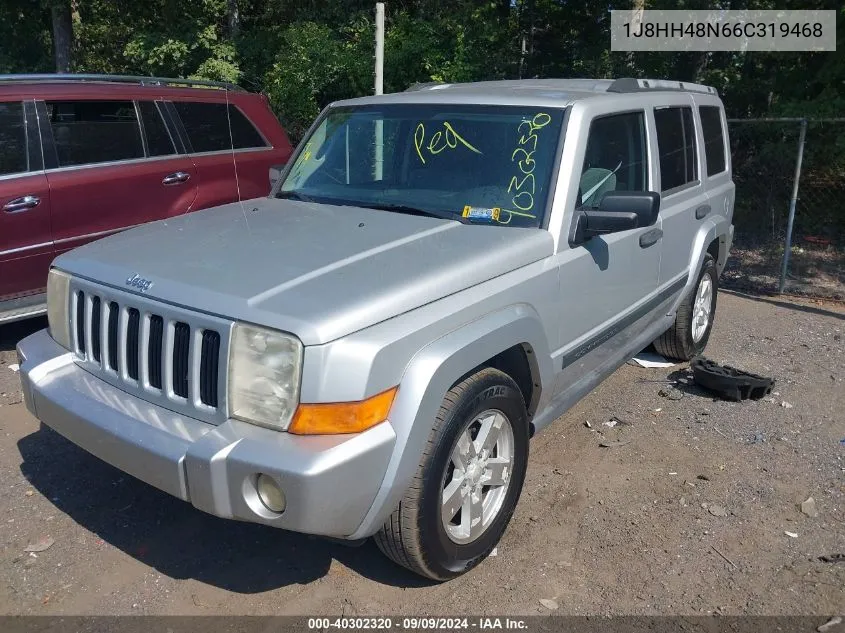 1J8HH48N66C319468 2006 Jeep Commander