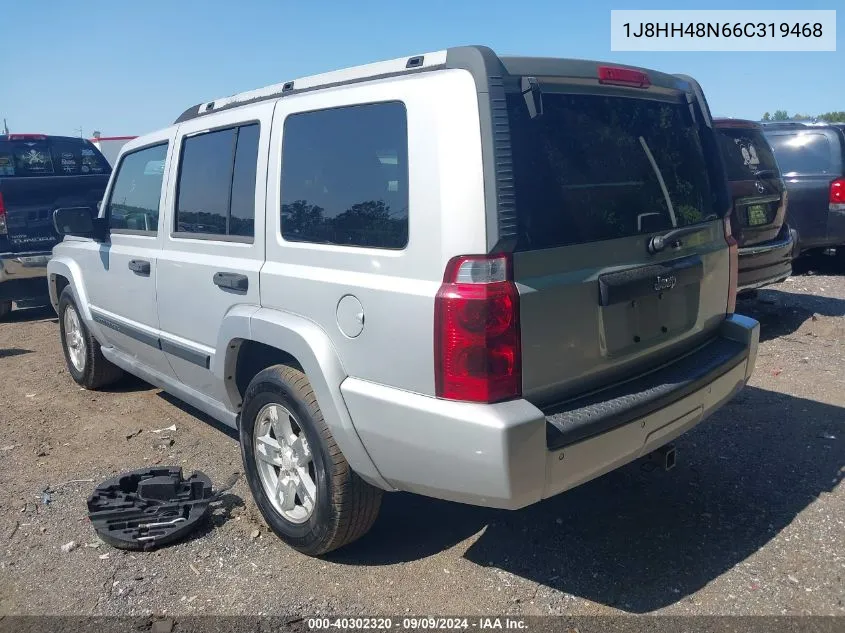 1J8HH48N66C319468 2006 Jeep Commander