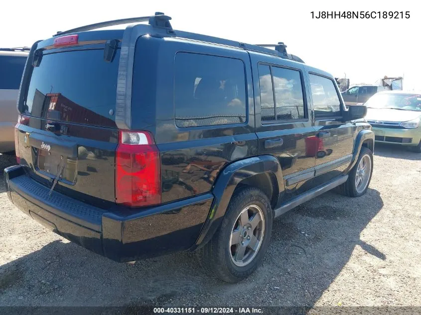 1J8HH48N56C189215 2006 Jeep Commander