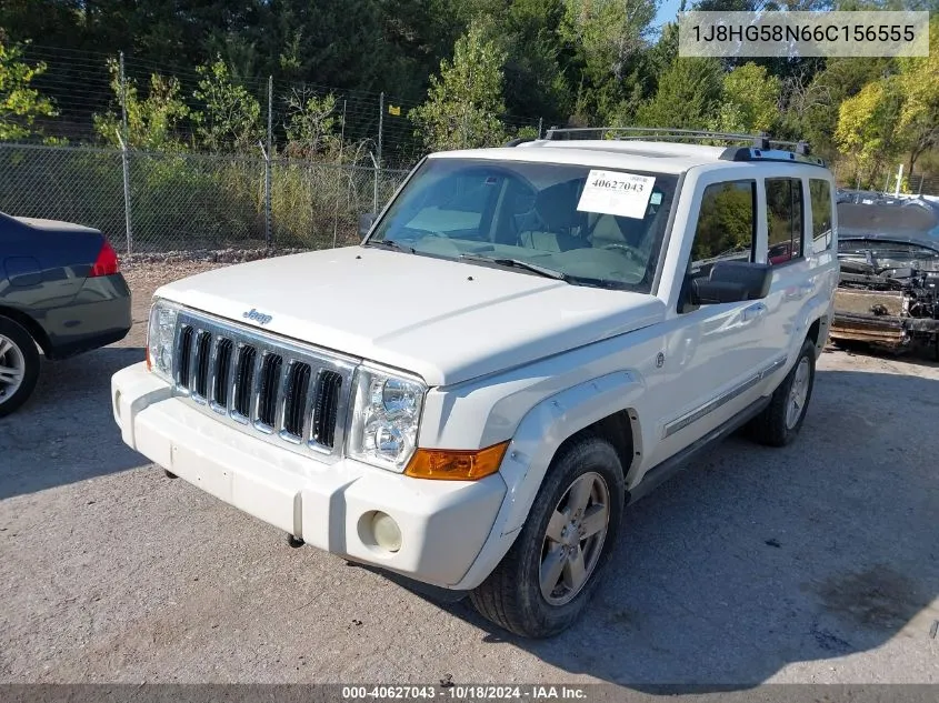 2006 Jeep Commander Limited VIN: 1J8HG58N66C156555 Lot: 40627043