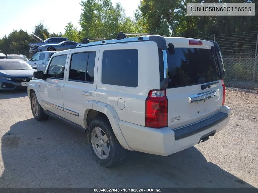 2006 Jeep Commander Limited VIN: 1J8HG58N66C156555 Lot: 40627043