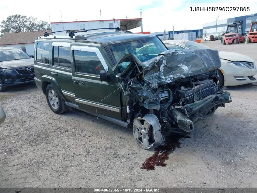 2006 Jeep Commander Limited VIN: 1J8HH58296C297865 Lot: 40632365