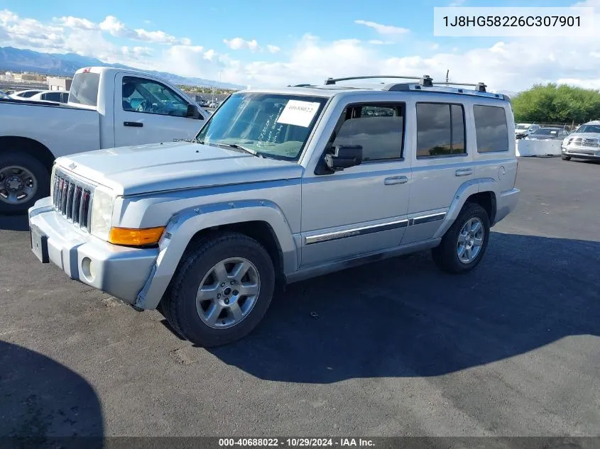 1J8HG58226C307901 2006 Jeep Commander Limited