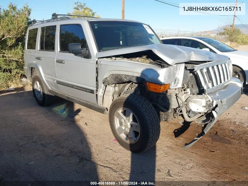 2006 Jeep Commander VIN: 1J8HH48KX6C165711 Lot: 40816569