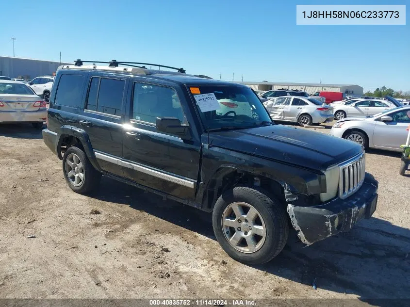 2006 Jeep Commander Limited VIN: 1J8HH58N06C233773 Lot: 40835752