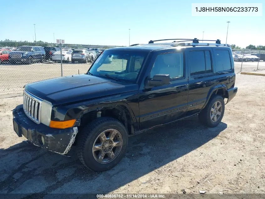 2006 Jeep Commander Limited VIN: 1J8HH58N06C233773 Lot: 40835752