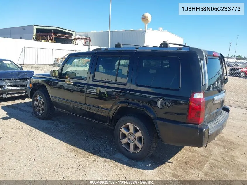 2006 Jeep Commander Limited VIN: 1J8HH58N06C233773 Lot: 40835752