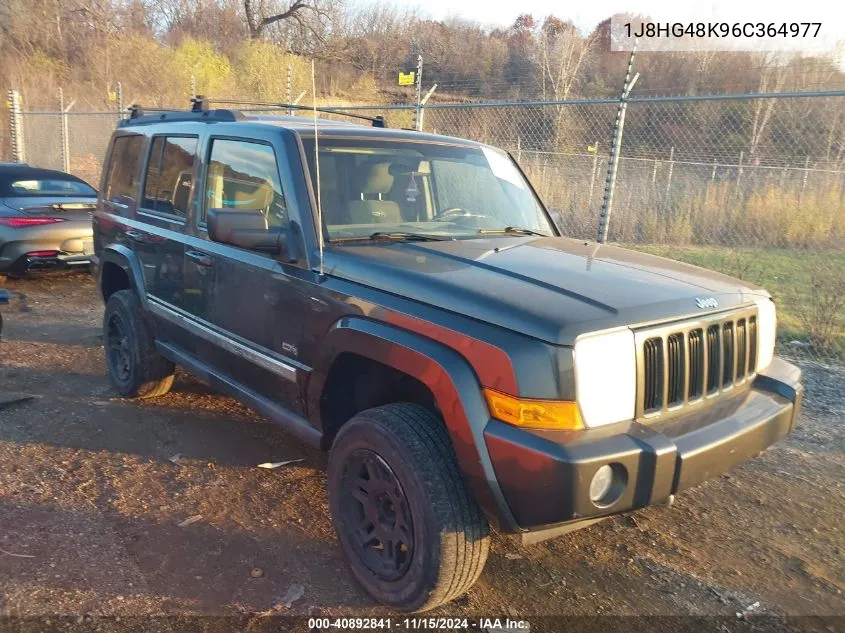 2006 Jeep Commander VIN: 1J8HG48K96C364977 Lot: 40892841