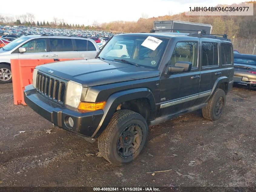 2006 Jeep Commander VIN: 1J8HG48K96C364977 Lot: 40892841