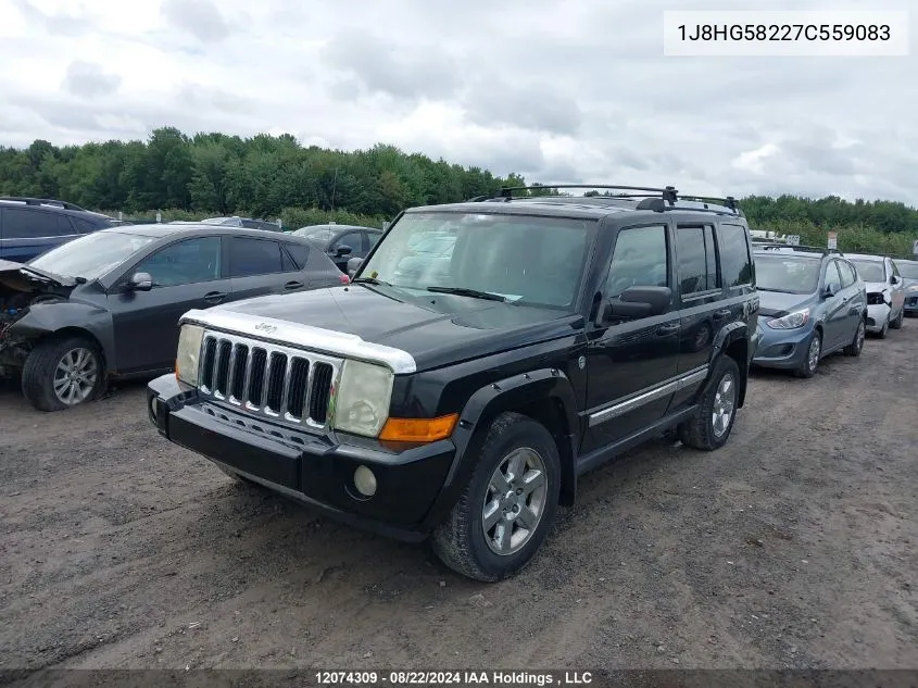 1J8HG58227C559083 2007 Jeep Commander Limited